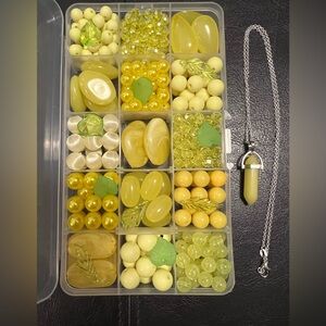 Craft Beads, LEMON DROPS - NOT SOUR, Jewelry Supplies, loose bulk beads